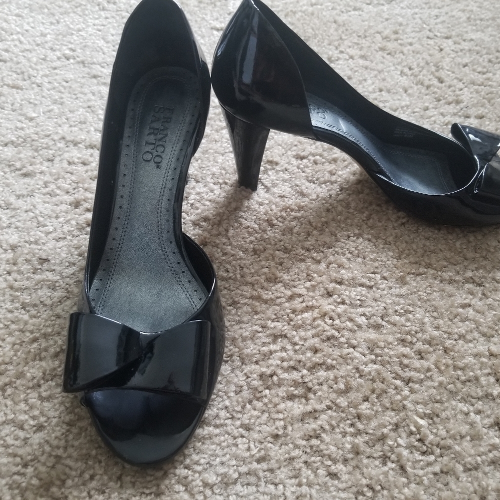 Franco Sarto Black Heels